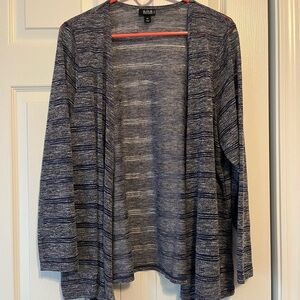 Saba Women's Gray Open-Front Sweater